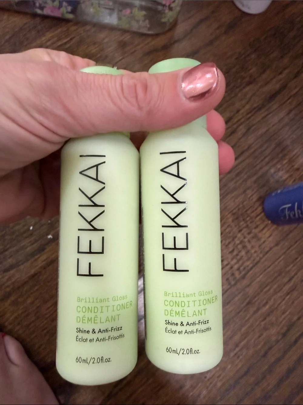 Fekkai - 2 Brilliant Gloss shine/anti frizz travel conditions & 1 sheer hold